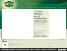Tablet Screenshot of dautore.com